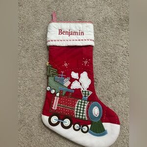 Pottery Barn Kids Benjamin Christmas Stocking